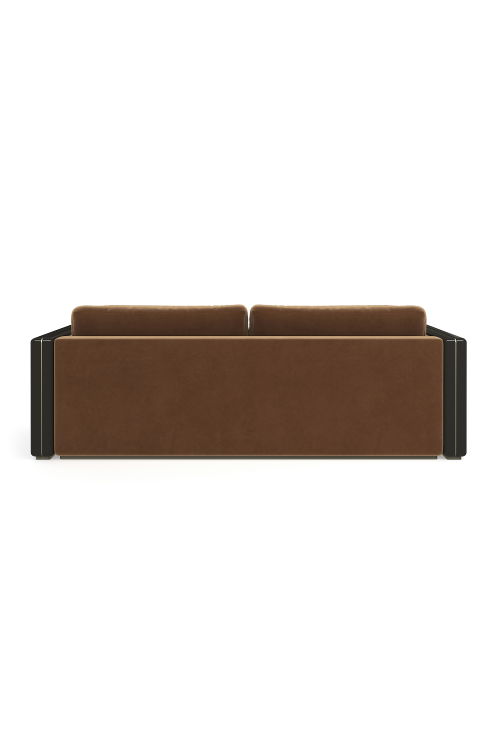   Brown Upholstered Sofa | Oroa.com