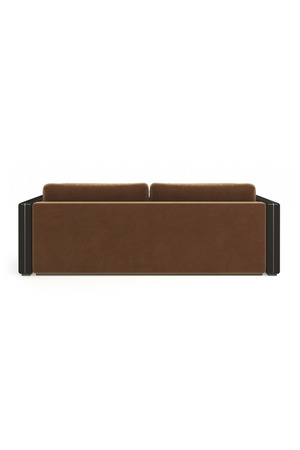   Brown Upholstered Sofa | Oroa.com