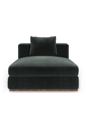   Black Upholstered Modular Sofa | Oroa.com