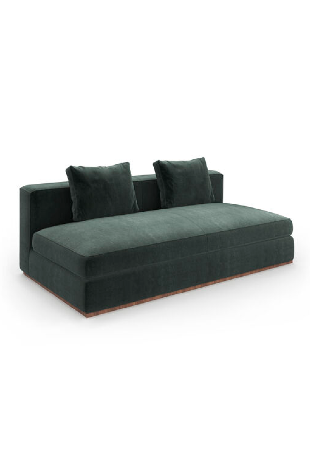   Black Upholstered Modular Sofa | Oroa.com
