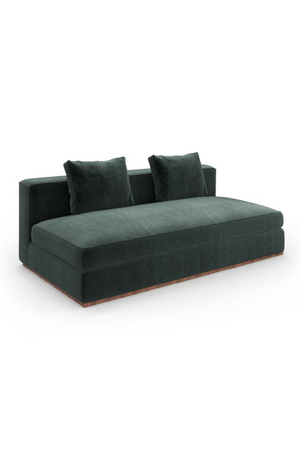   Black Upholstered Modular Sofa | Oroa.com