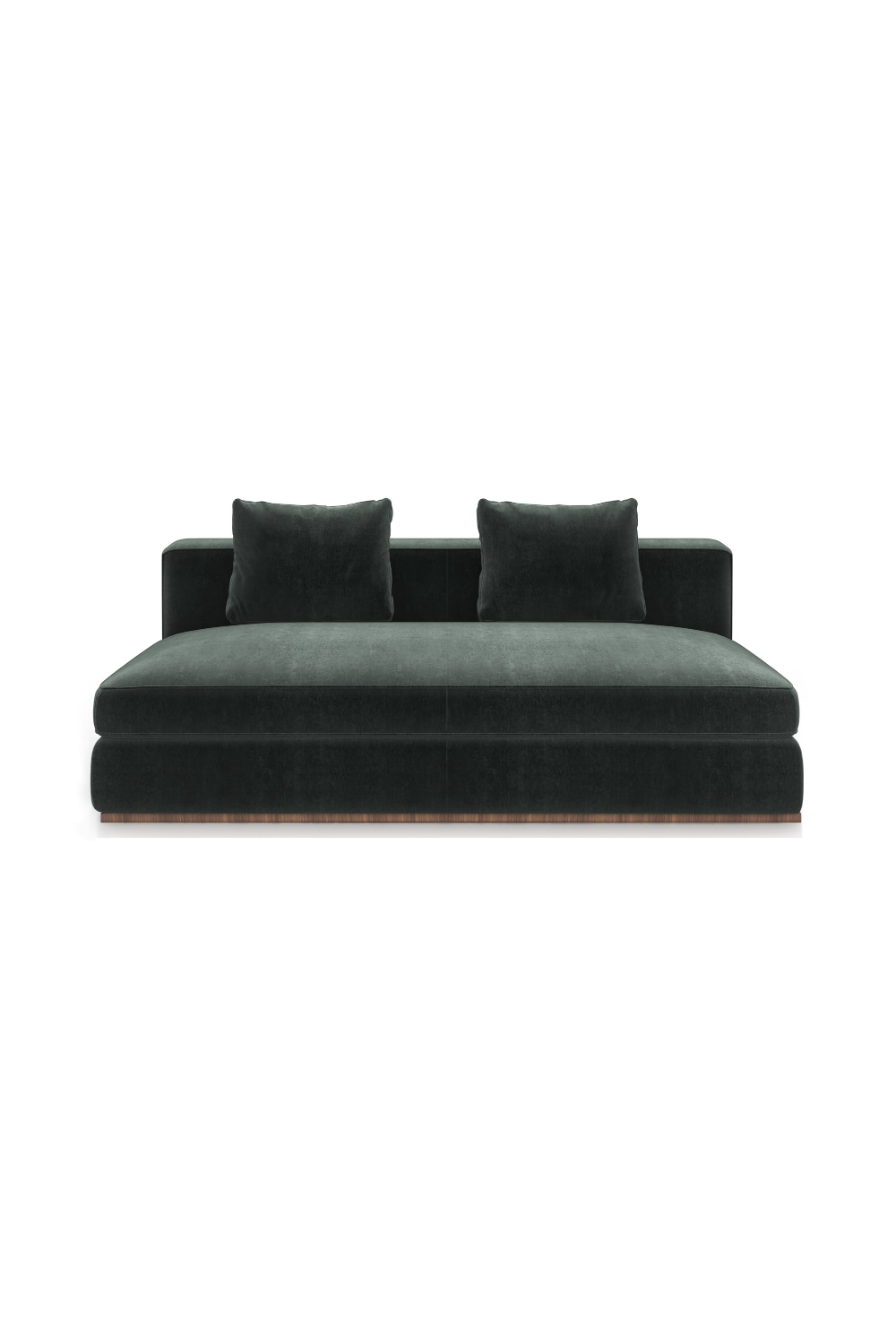   Black Upholstered Modular Sofa | Oroa.com