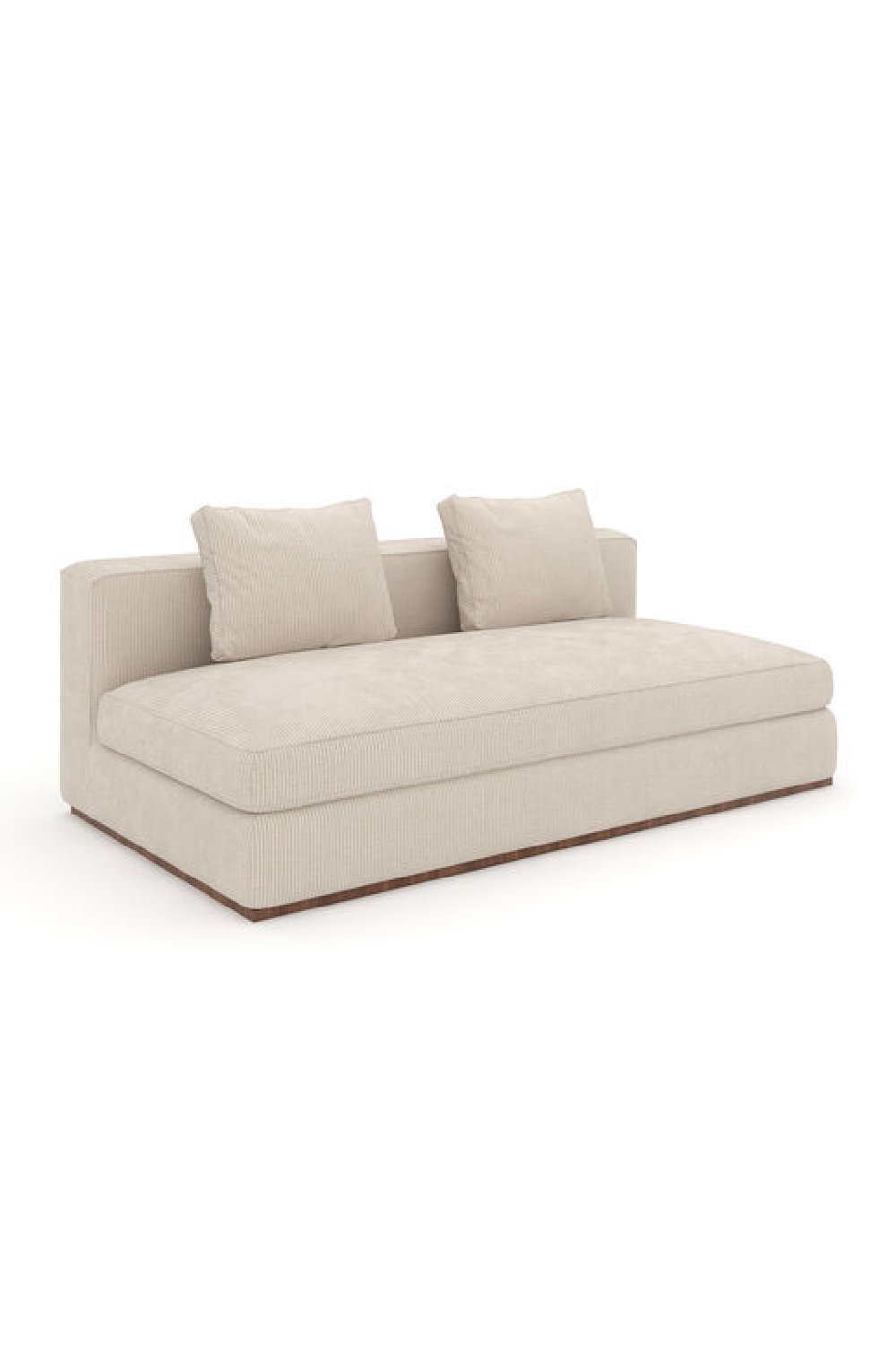   White Upholstered Modular Sofa | Oroa.com