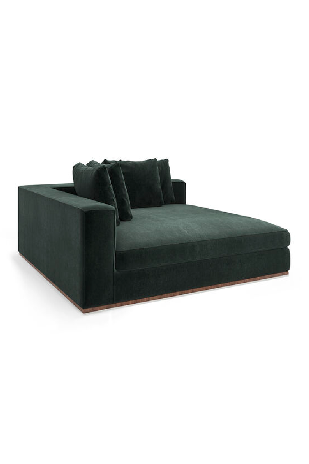   Black Upholstered Modular Sofa | Oroa.com