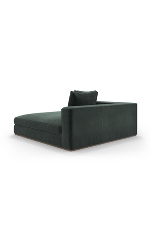   Black Upholstered Modular Sofa | Oroa.com