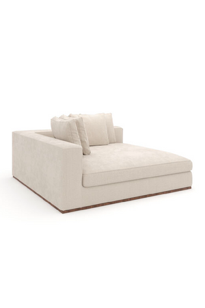   White Upholstered Modular Sofa | Oroa.com