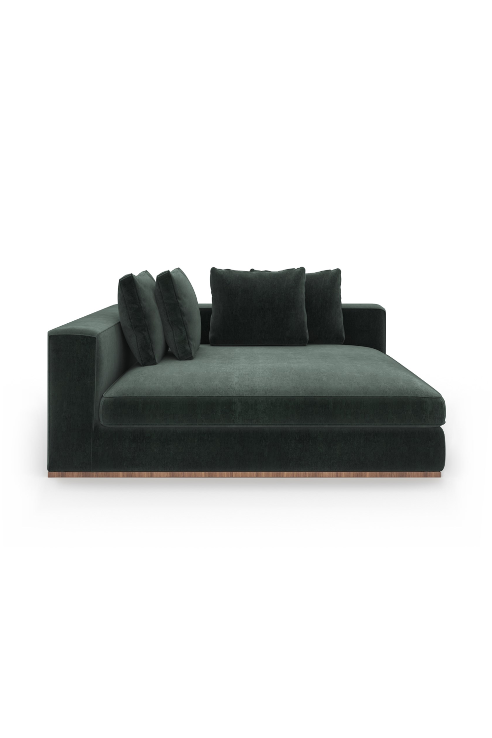   Black Upholstered Modular Sofa | Oroa.com