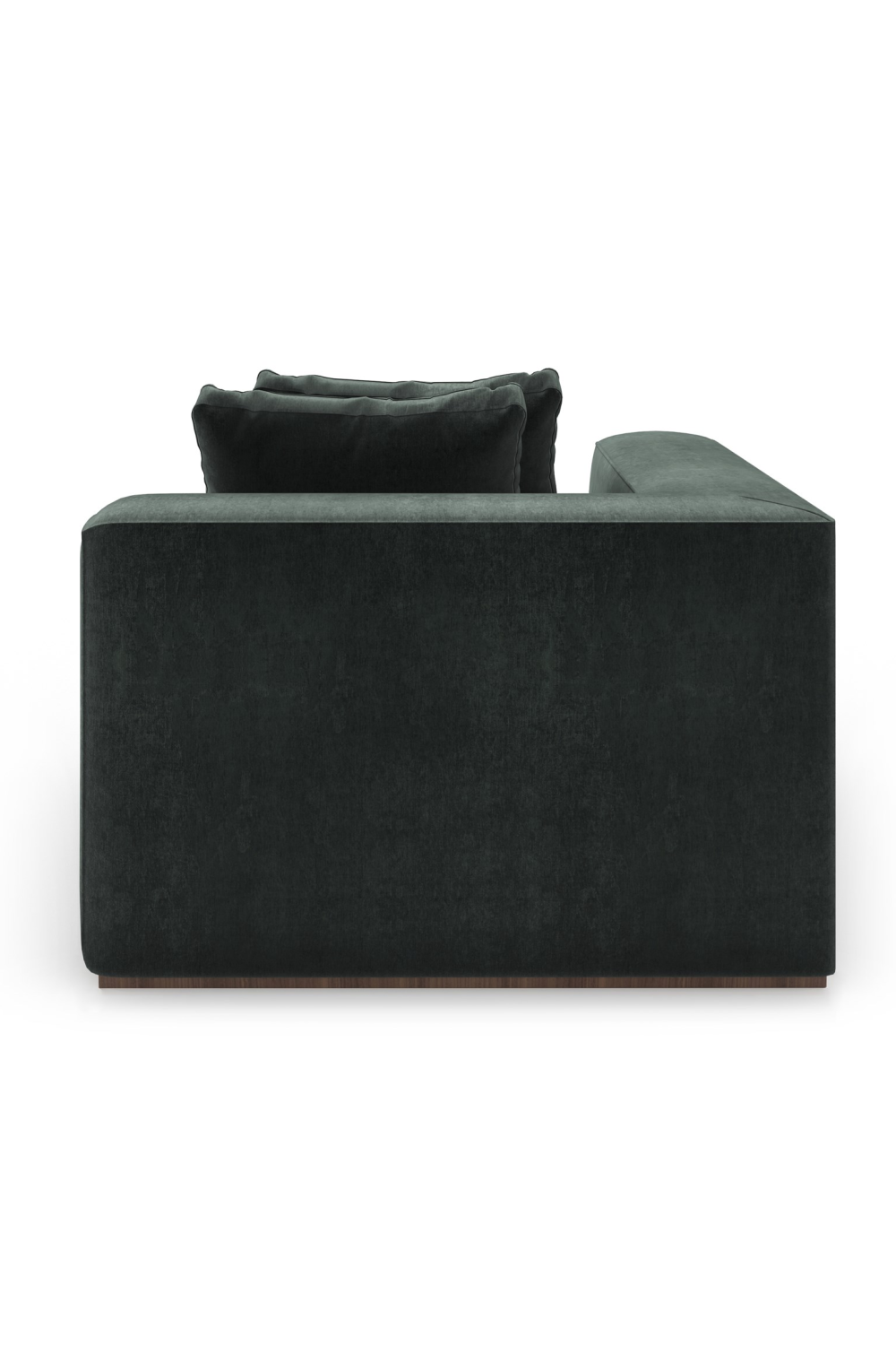   Black Upholstered Modular Sofa | Oroa.com