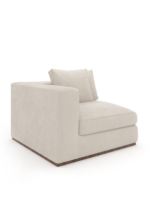   White Upholstered Modular Sofa | Oroa.com