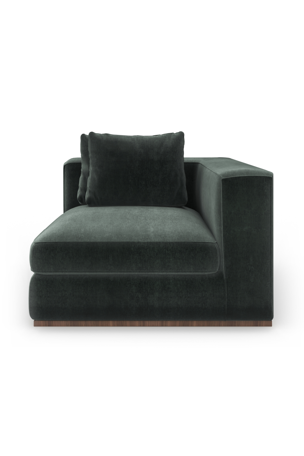   Black Upholstered Modular Sofa | Oroa.com