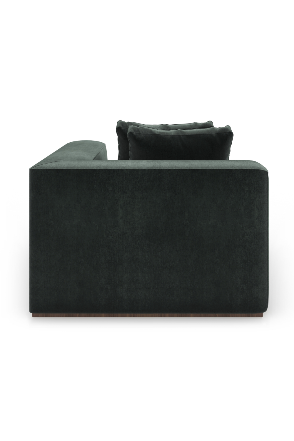   Black Upholstered Modular Sofa | Oroa.com