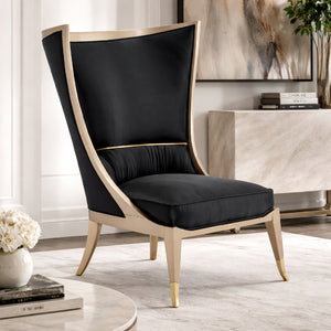   Curved Wingback Chair | Oroa.com