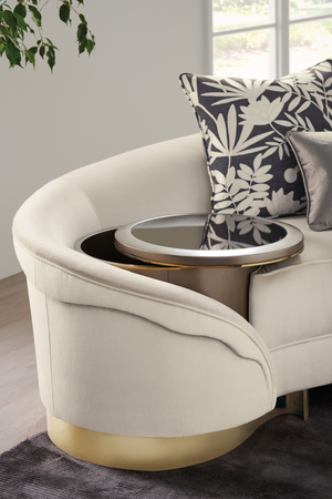   Curved Modern Sectional Sofa | Oroa.com