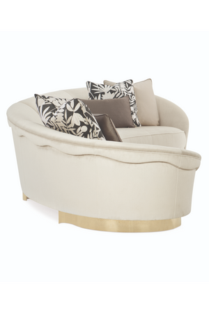   Curved Modern Sectional Sofa | Oroa.com