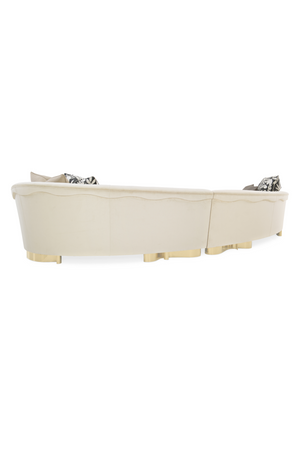   Curved Modern Sectional Sofa | Oroa.com