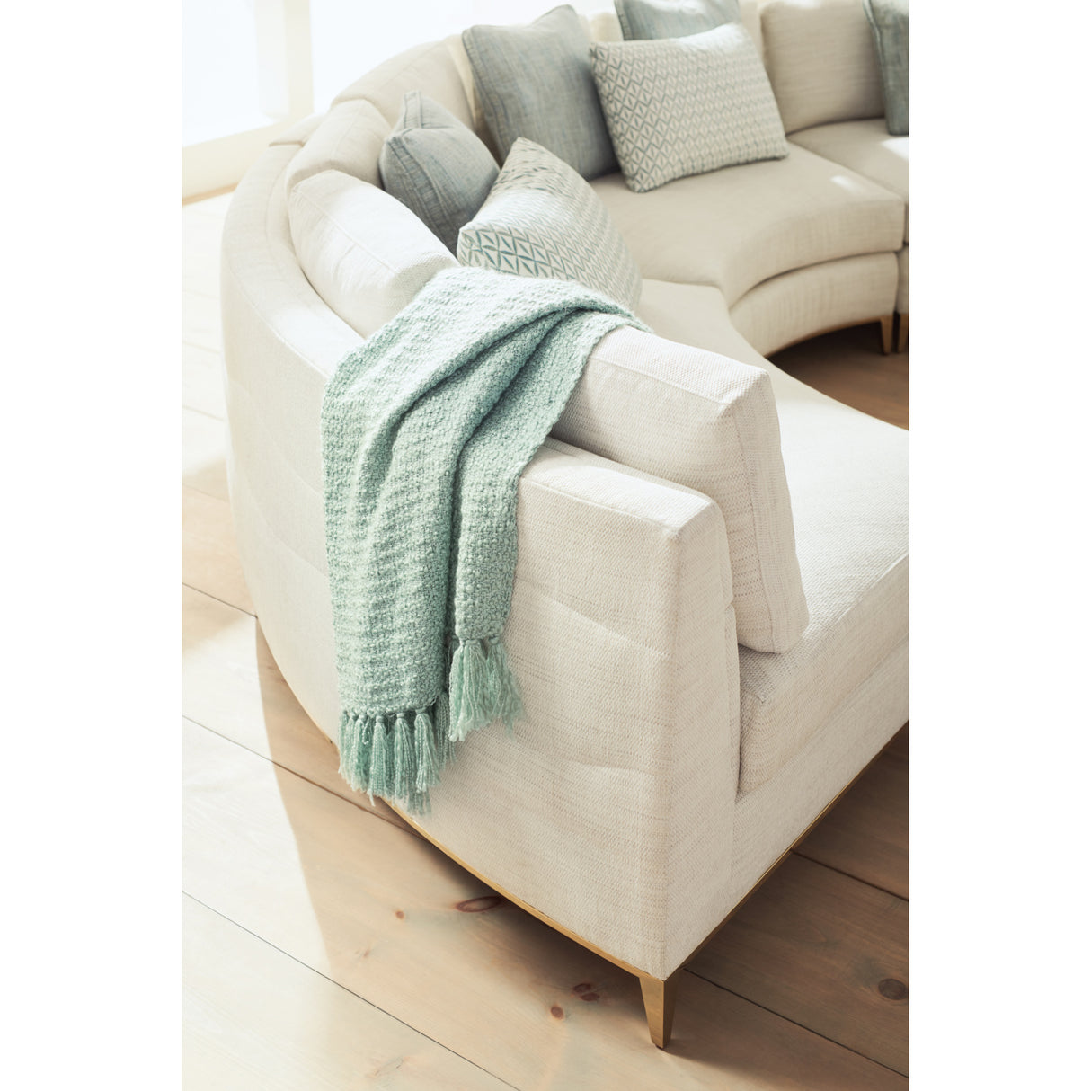   Wavy Quilted Sectional Sofa | Oroa.com
