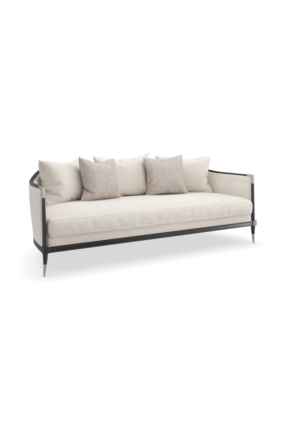   Ivory Linen Sofa | Oroa.com