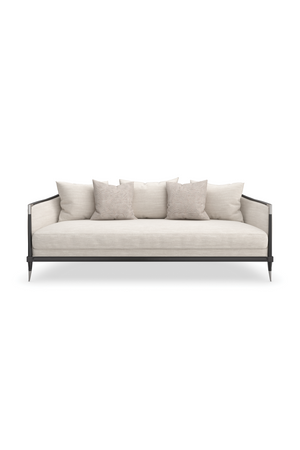   Ivory Linen Sofa | Oroa.com