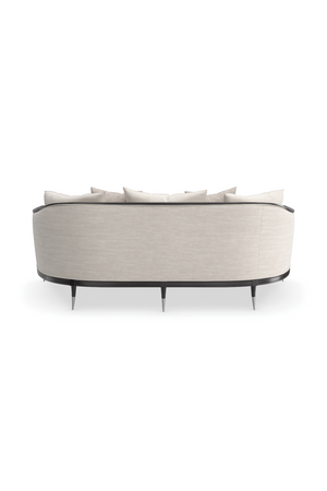   Ivory Linen Sofa | Oroa.com