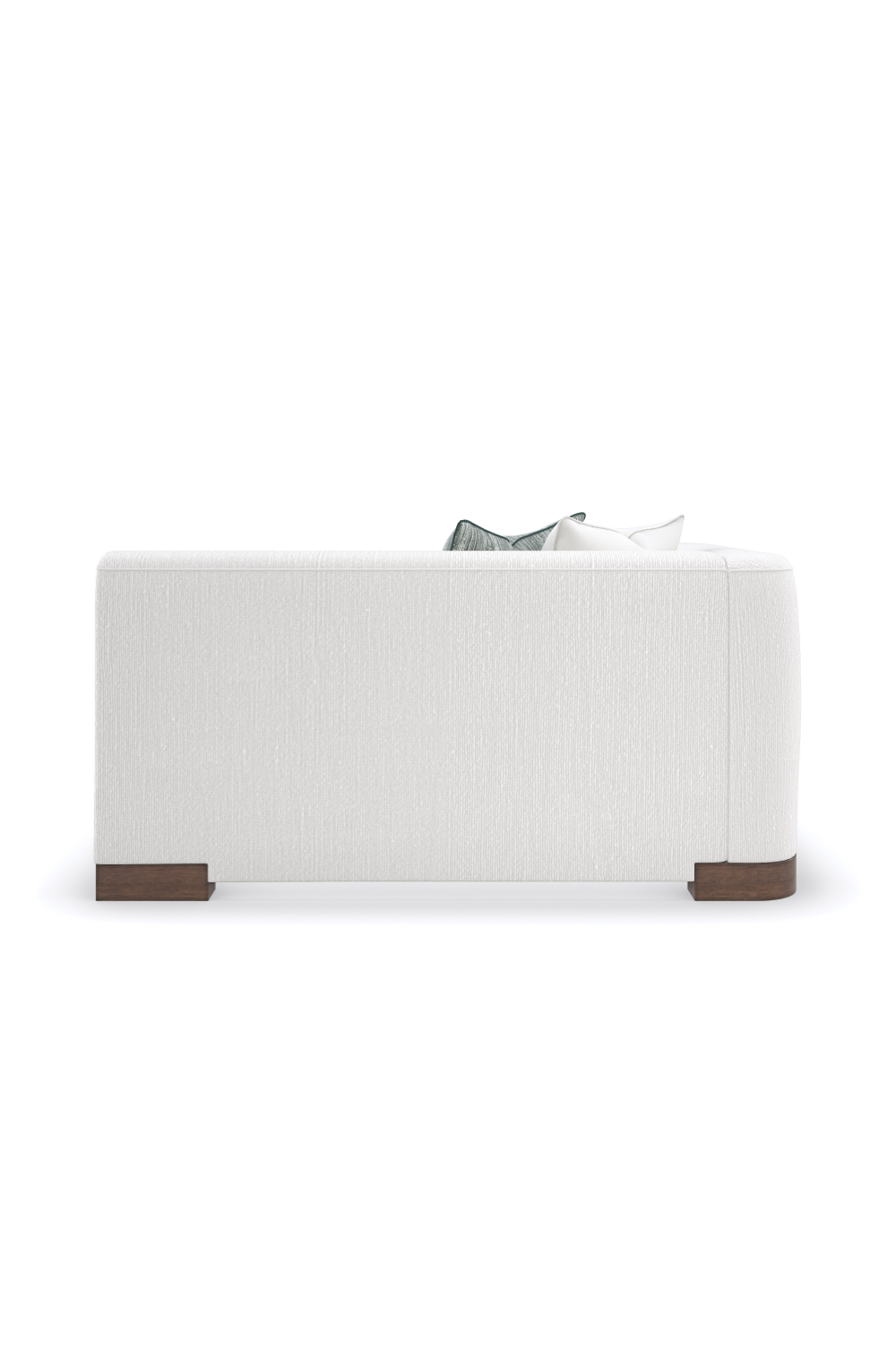   White Chenille Modular Chair | Oroa.com