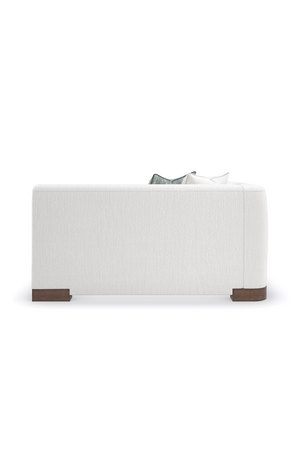   White Chenille Modular Chair | Oroa.com