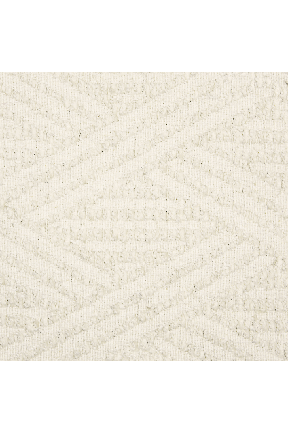   White Chenille Modular Chair | Oroa.com