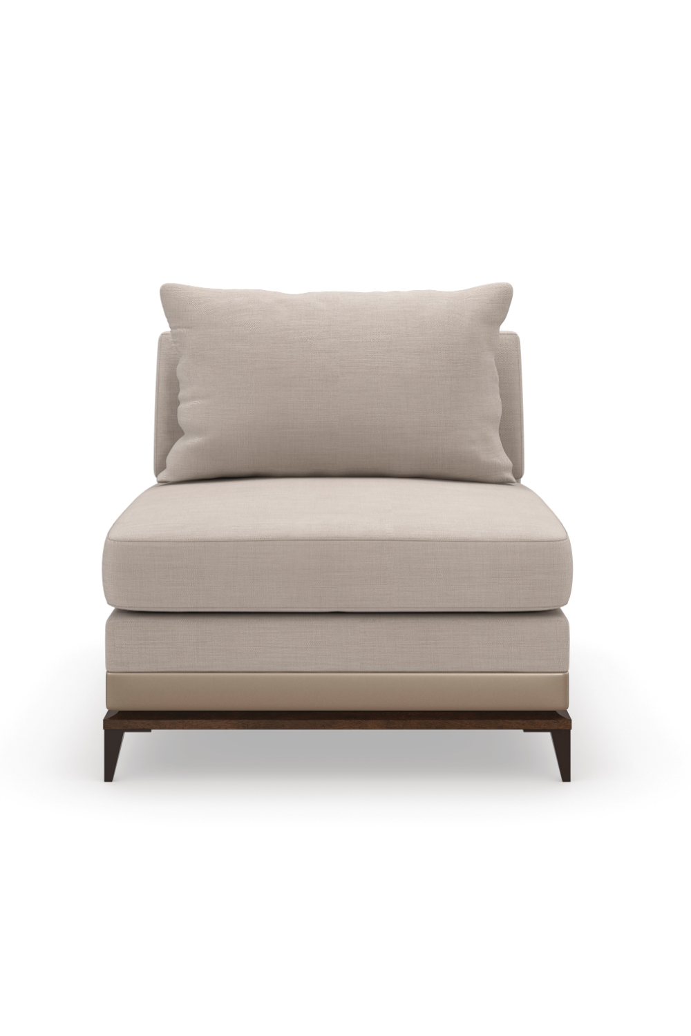   Taupe Modern Sectional Sofa | Oroa.com
