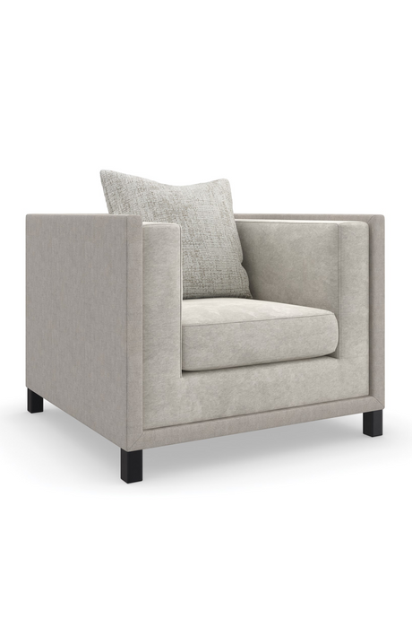   Light Gray Lounge Chair | Oroa.com