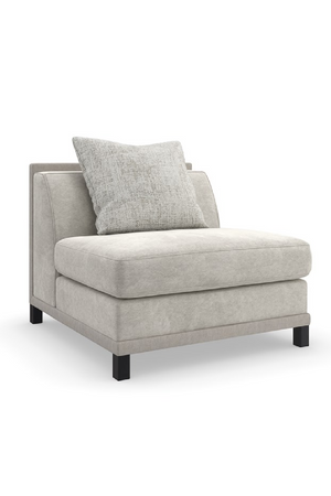   Light Gray Sectional Chair | Oroa.com