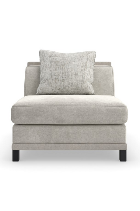   Light Gray Sectional Chair | Oroa.com