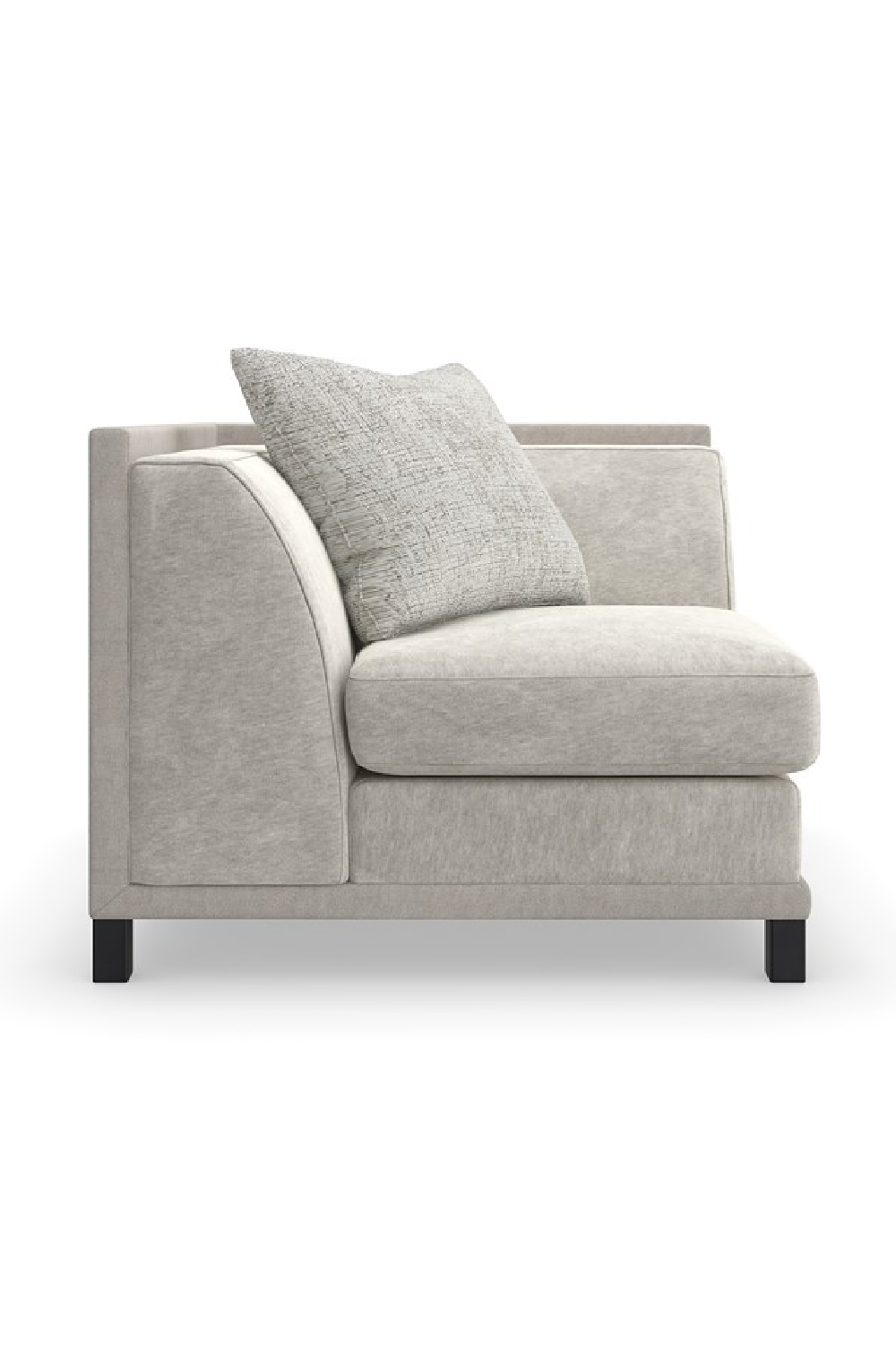   Light Gray Sectional Chair | Oroa.com