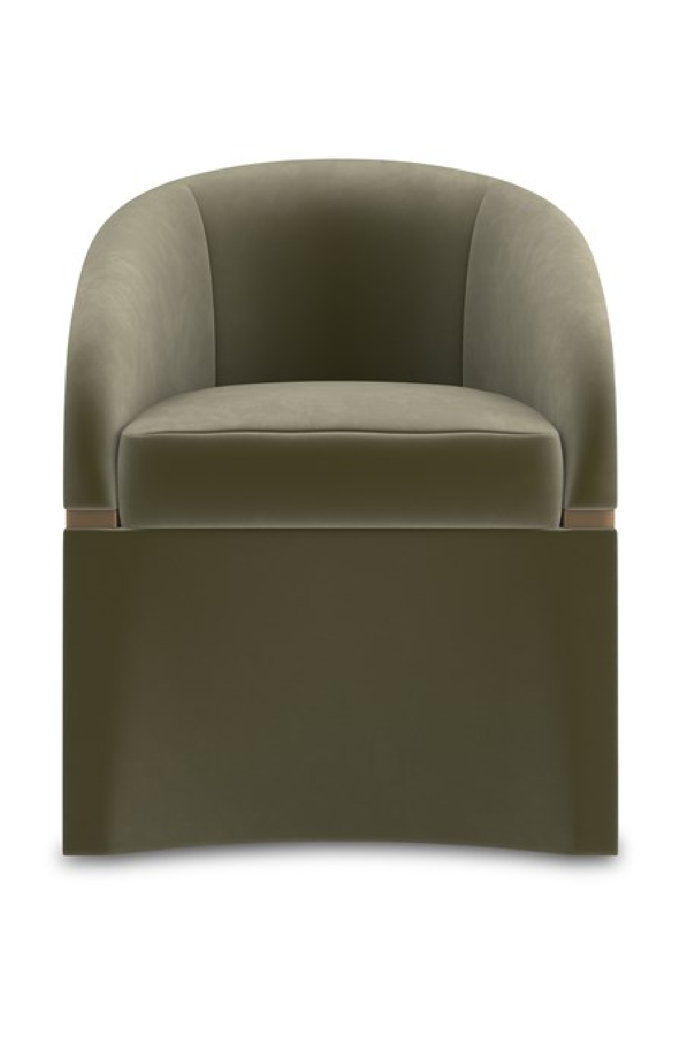   Curved Back Accent Chair | Oroa.com