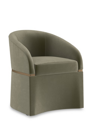   Curved Back Accent Chair | Oroa.com