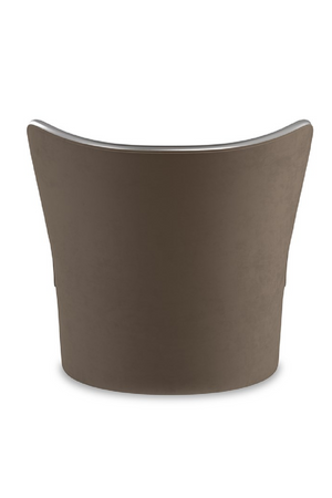   Dark Taupe Swivel Chair | Oroa.com