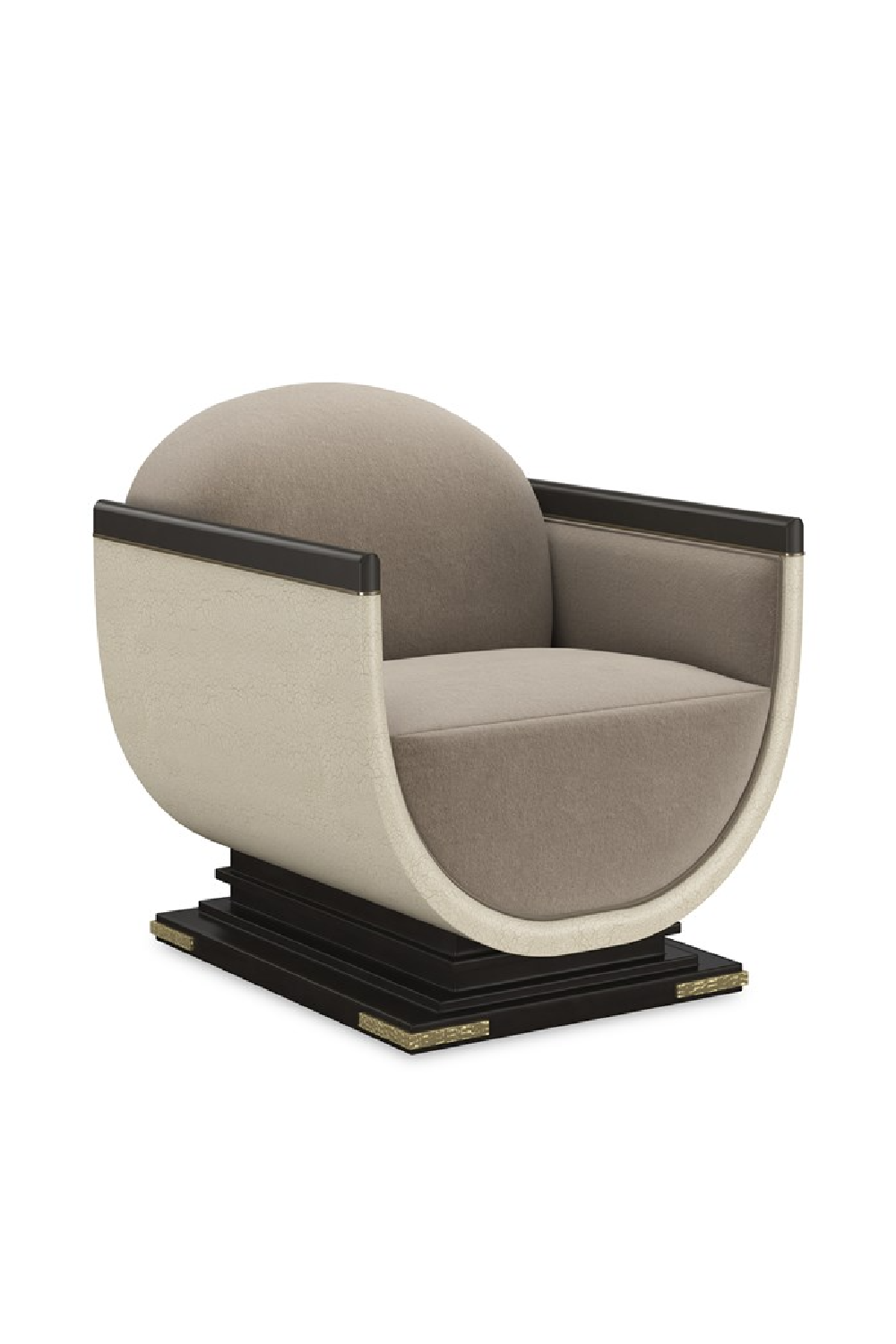   Scooped Frame Accent Chair | Oroa.com