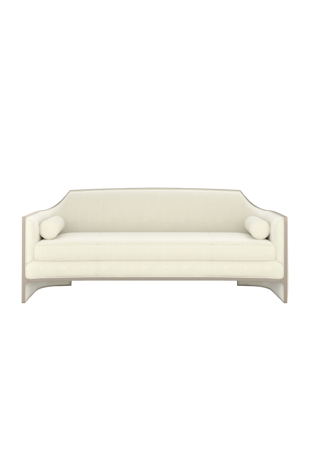  White Velvet Sofa | Oroa.com