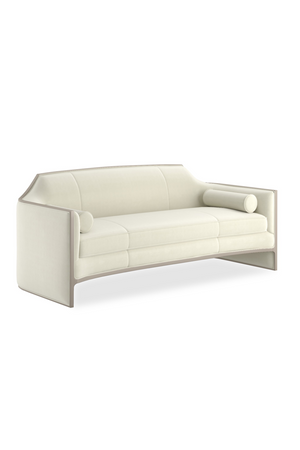   White Velvet Sofa | Oroa.com