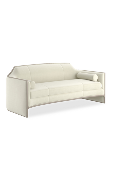   White Velvet Sofa | Oroa.com