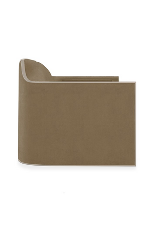   Velvet Angular Sofa | Oroa.com
