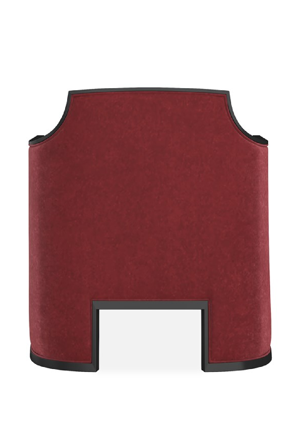   Velvet Angular Lounge Chair | Oroa.com