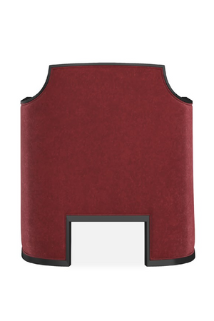   Velvet Angular Lounge Chair | Oroa.com