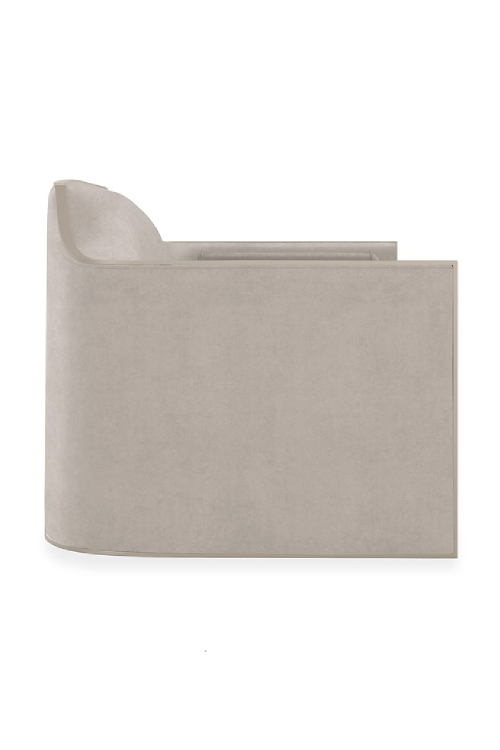   Velvet Angular Lounge Chair | Oroa.com