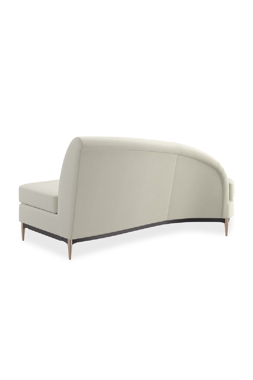   White Velvet Sectional Sofa | Oroa.com