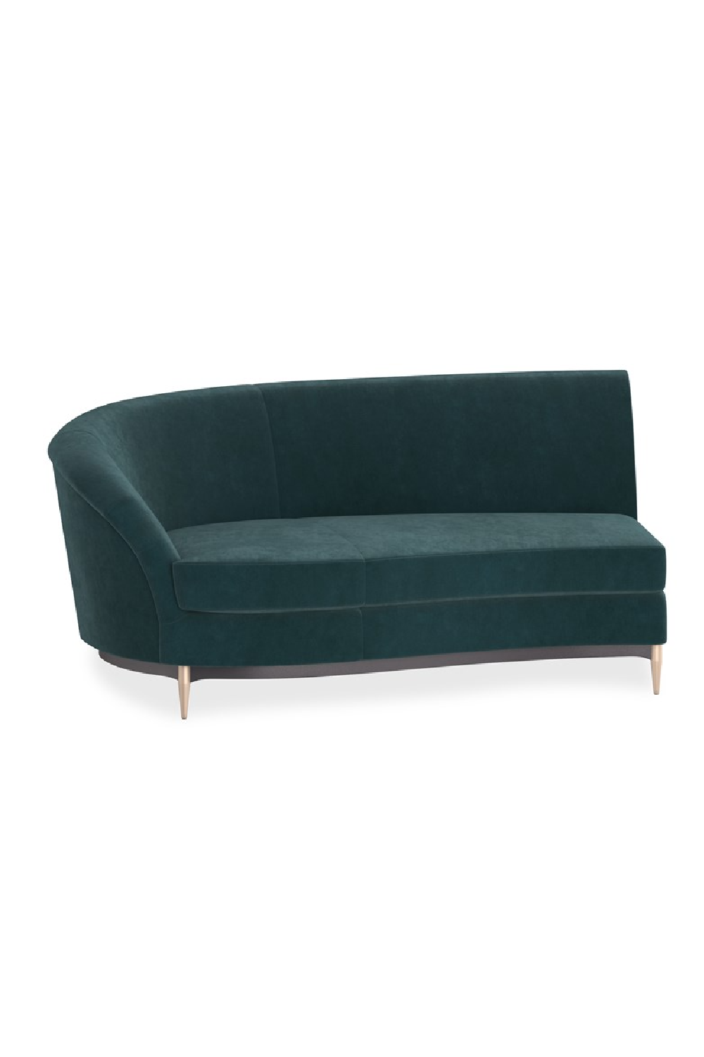   Green Velvet Sectional Sofa | Oroa.com