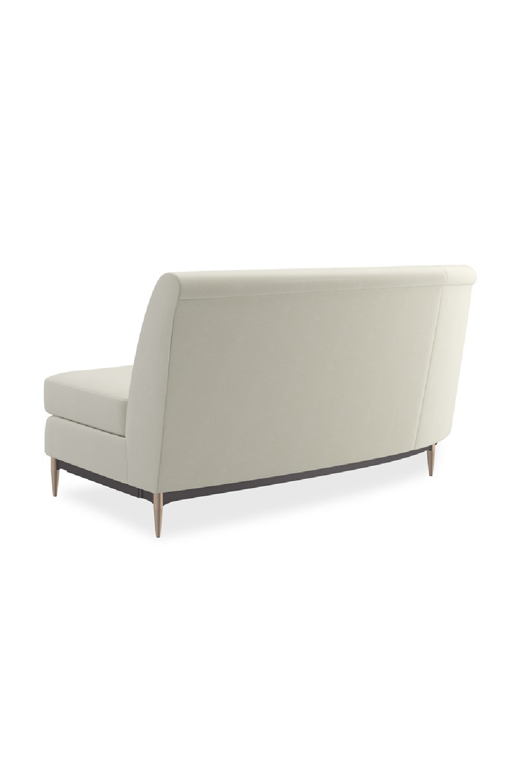   White Velvet Sectional Sofa | Oroa.com