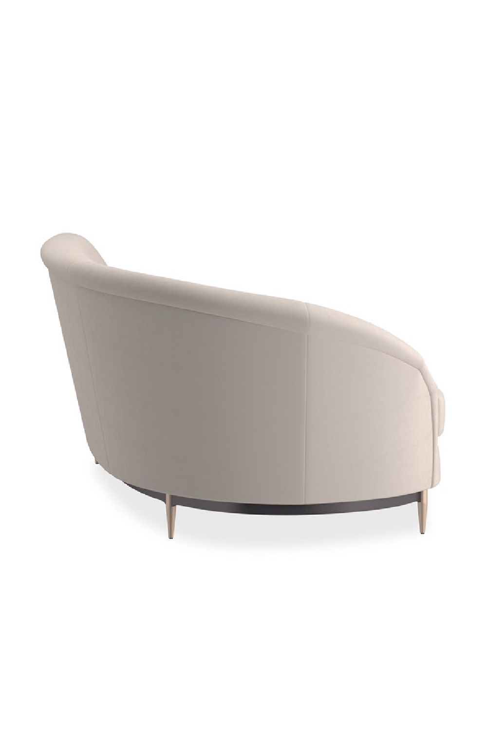   Beige Velvet Sectional Sofa | Oroa.com