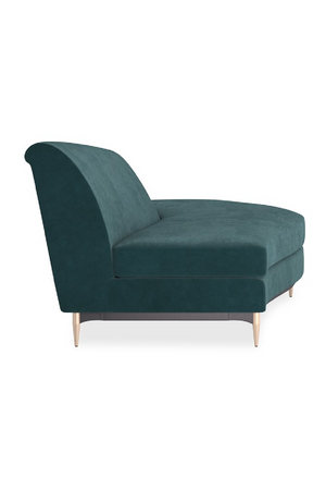   Green Velvet Sectional Sofa | Oroa.com