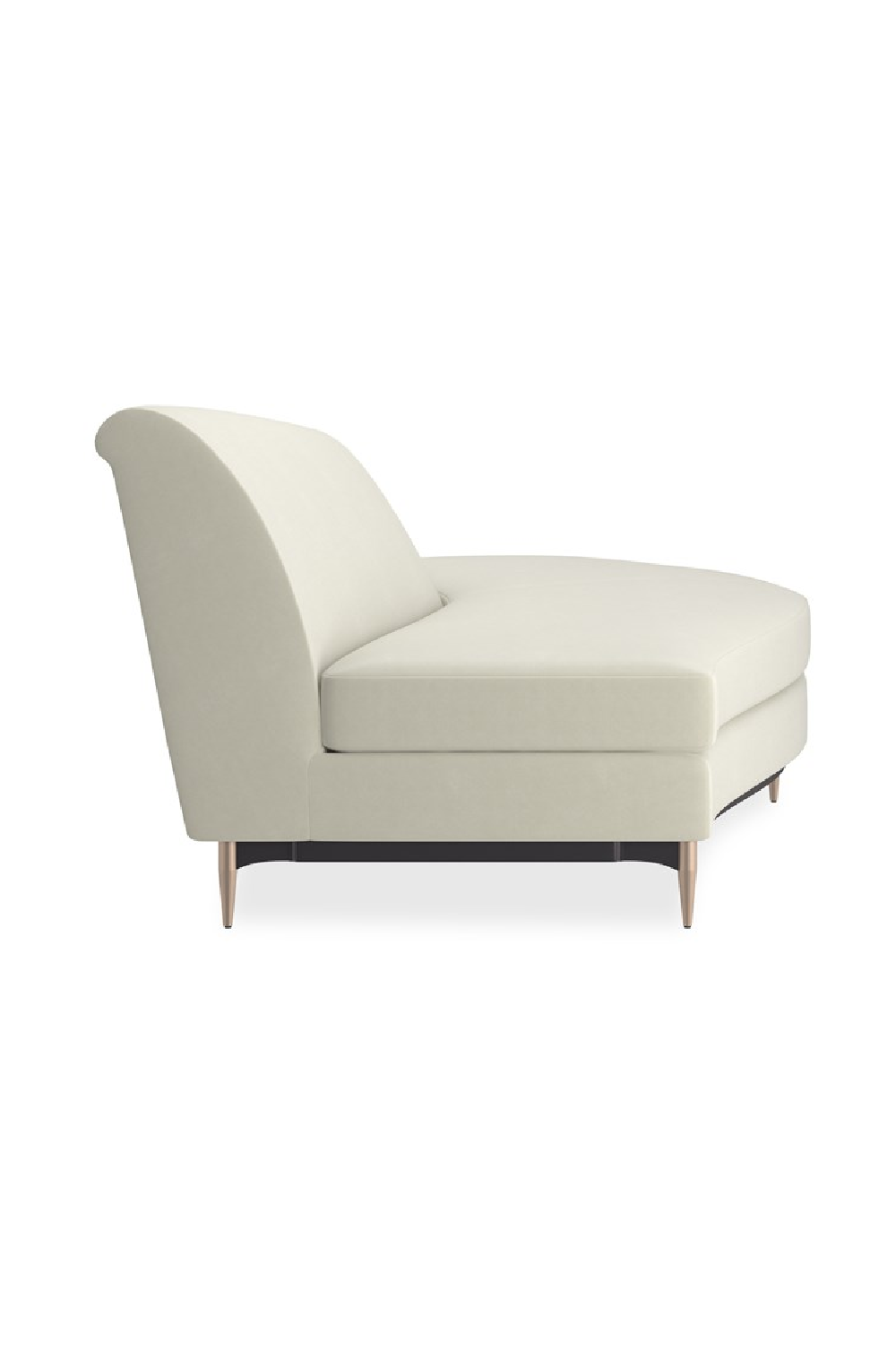   White Velvet Sectional Sofa | Oroa.com