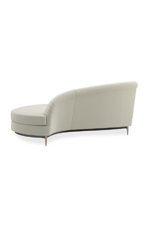   White Velvet Sectional Sofa | Oroa.com