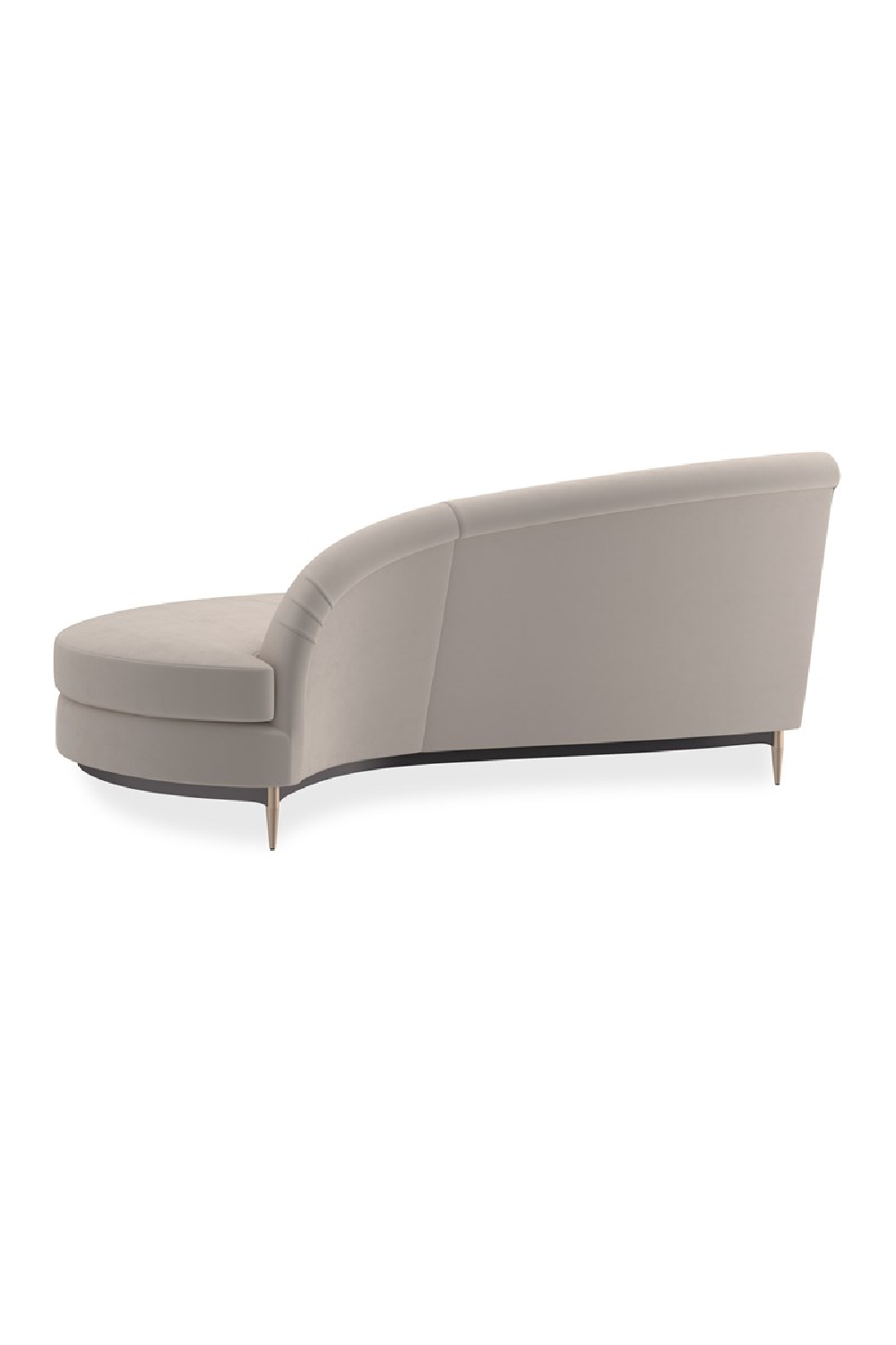   Beige Velvet Sectional Sofa | Oroa.com